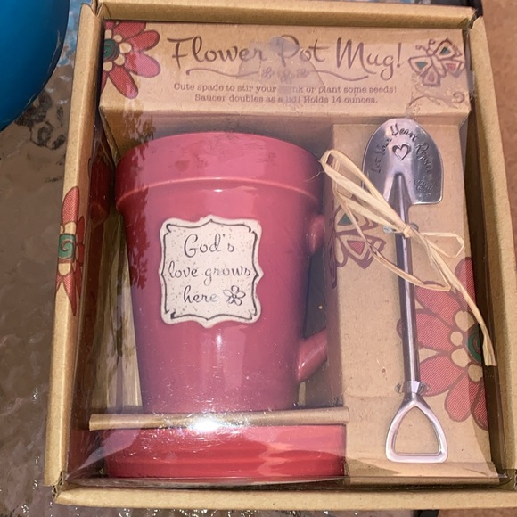 Flower Pot Coffee Mug - Picture 5 of 6